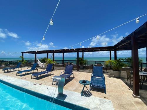 Portal do Sol Apartment | Bela Hospedagem - Marinas Flat - Excelente localização na orla de Cabo Branco
