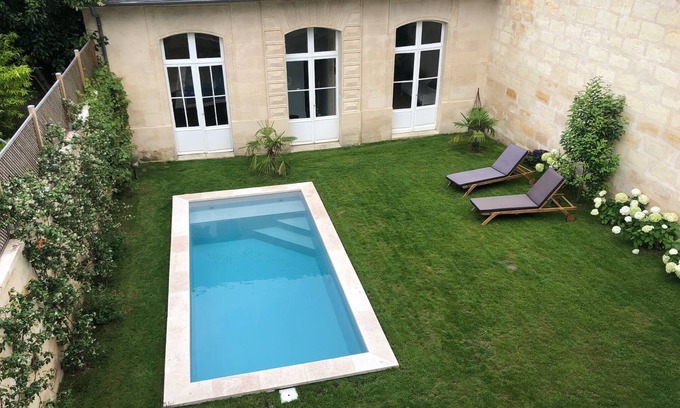 Saint Seurin - Fondaudege House | Belle Maison Bordelaise Avec Piscine !