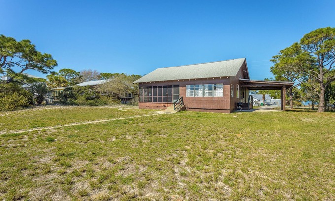Alligator Point House | BEST DEAL on The BEACH - 3 bedrooms, 2 baths with screened porch