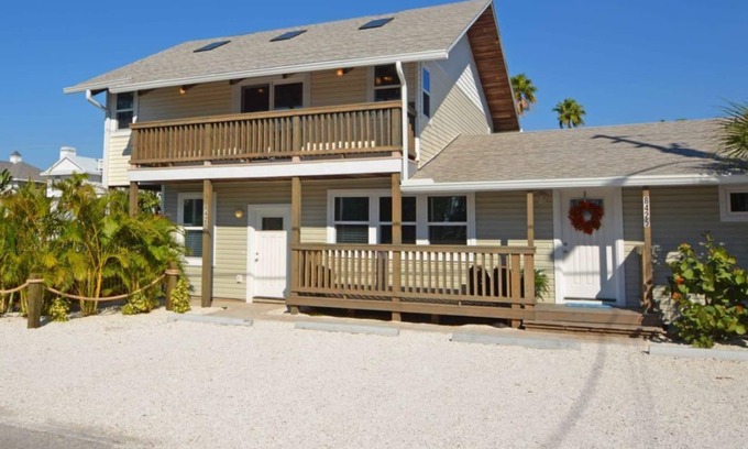 Sunset Beach House | BEST OF THE BEACH luxurious house just steps from the sand ALL the amenities!