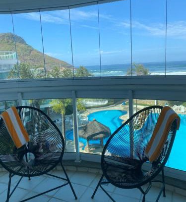 Recreio dos Bandeirantes Apartment | Bestview - Resort beira mar Pool academia Jacuzzi