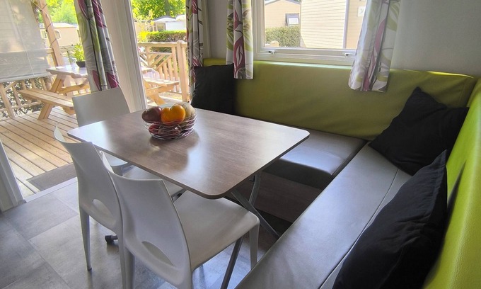 Saint-Hilaire-de-Riez House | Between sea and forest, in a unique green setting, Mobil-Home 3 bed 4* campsite