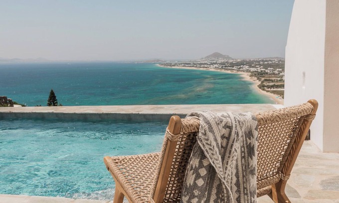 Maragas House | Big ,6 bedroom , 3 pool , 2 jacuzzi Villa with amazing views , next to the beach