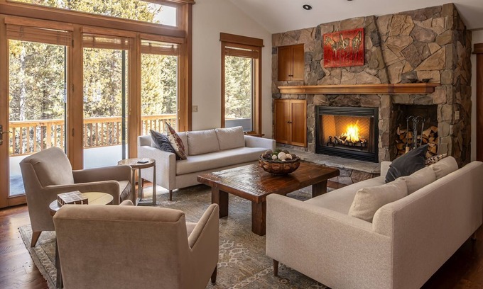 Spanish Peaks House | Big Sky Home with Fireplaces and Wooded Views!