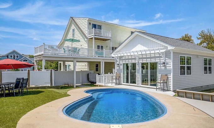 Sandbridge House | Bikini Blonde | 715 ft to the beach | Private Pool and Hot Tub