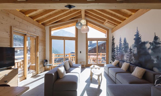 Champagny-en-Vanoise Ski Chalet | Bio Corti Spa 12 personnes