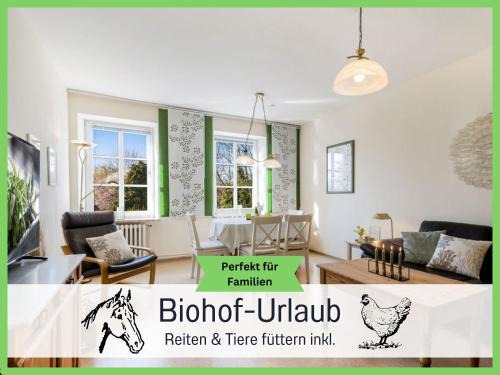 Gammendorf Apartment | Bio Ferienhof Wichtelweide - Fewo Salbei