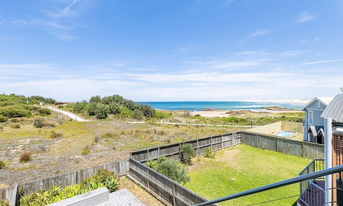 Anna Bay House | Birubi First Wave, 45a Ocean Ave - pet friendly, waterfront, waterviews, air con, Wi-Fi
