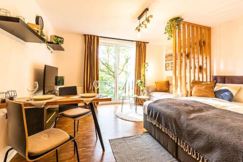 Detmold Apartment | Black Mirror inkl WLAN, Parkplatz