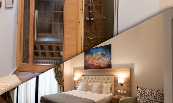 Athens Apartment | Blue Ark Lavish Sauna Suite
