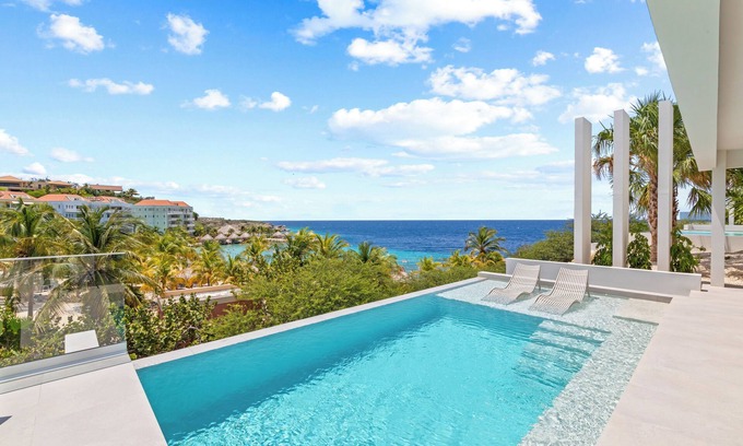 Sint Michiel Villa | Blue Bay Golf & Beach resort - Villa Bocazul 1, private pool , stunning view