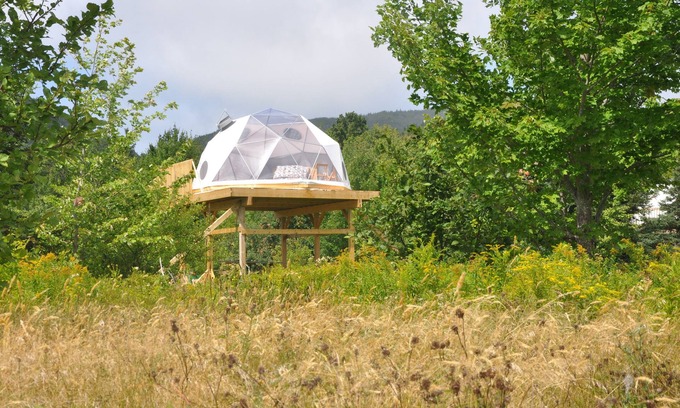Indian Brook Resort | Blue Heron Dome at Cabot Shores Wilderness Resort