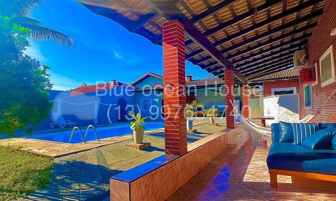 Balneario Cidade Atlantica House | Blue Ocean House - Casa com Piscina e Churrasqueira
