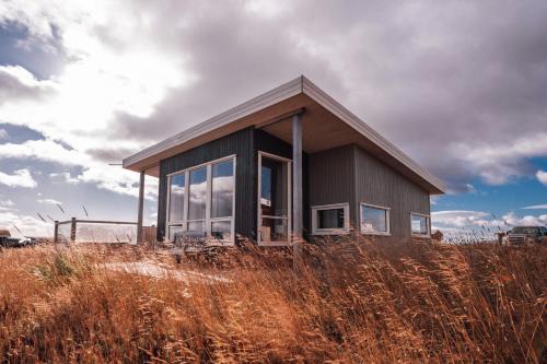 Reykholt House | Blue View Cabin 3A With private hot tub