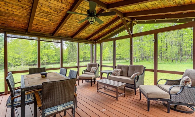Fleischmanns Cabin | Bluebird Cabin: Firepit + Mtn Views near Belleayre