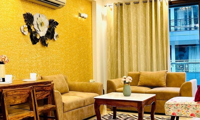 Greater Kailash Apartment | BluO Modern 1BHK - M Block Greater Kailash