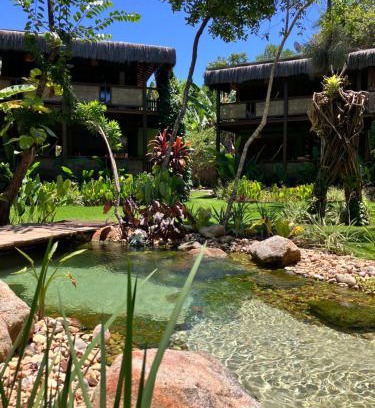 Marau Apartment | Boa Village- Bungalow com Piscina Natural- Praia de Algodões