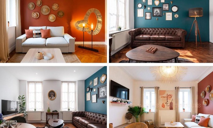 Metz-Centre – Ancienne Ville Apartment | Bohemian Bakoua & Chesterfield Cottage, hyper-centre