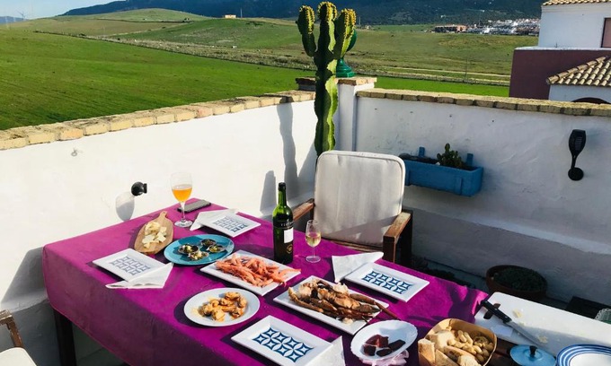 Atlanterra Apartment | BONITO ÁTICO AIRE ACONDICIONADO y BARBACOA