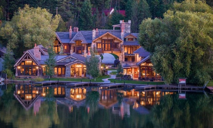 Bigfork Ski Chalet | Book Now for Summer! Direct Waterfront with Private Dock at Bear Dance, Bigfork Bay - Flathead Lake