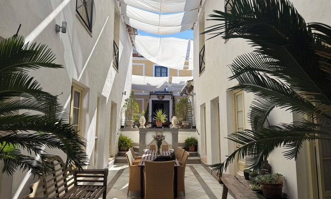 Pizarra House | Boutique back house in Andalusian town home in wonderful Pizarra with AC