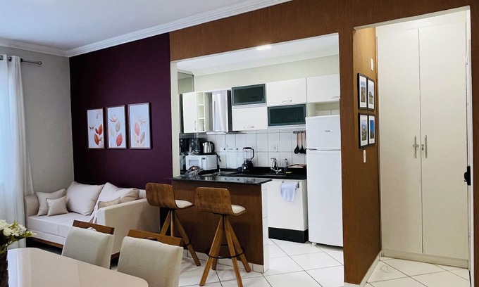 Universitario Apartment | Apartment with queen bed, smart TV, garage, air and Wi-Fi. Pets allowed