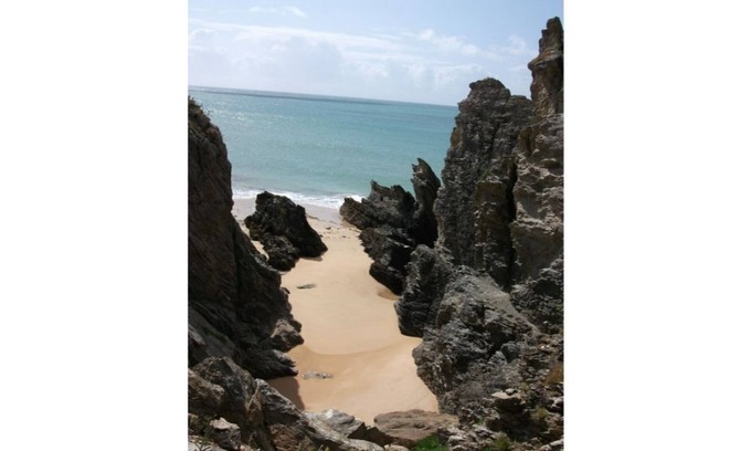 Locmaria House | Braden, a lovely view of sea and countryside.