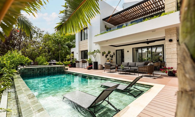Casa de Campo Villa | BRAND NEW Elegant and Modern 5BD Villa "Villa Rosalina” Pool & Heated Jacuzzi