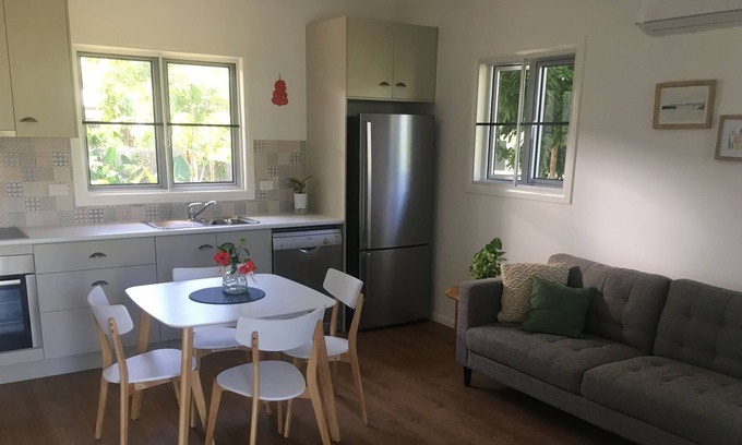 Nelly Bay House | Brand new fully equipped 2 bedroom house only a block away from beach