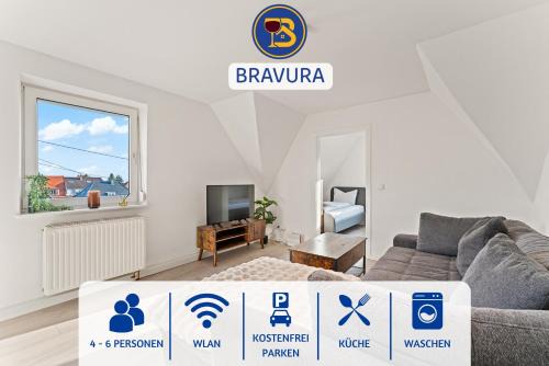 Neustadt an der Weinstrasse Apartment | BRAVURA - modern - bis zu 6 - Nähe Hambacher Schloss