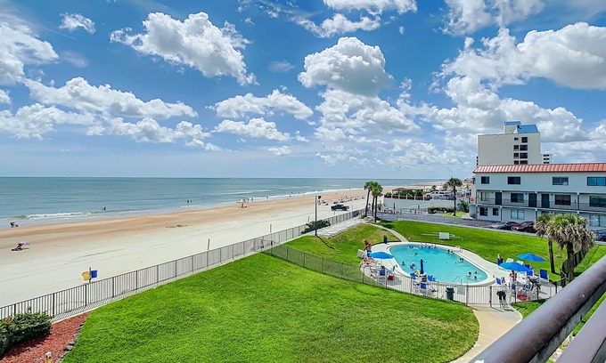 Daytona Beach Condo | Breathtaking oceanfront views! Balcony! Private Pool, Beach Access, Daytona!
