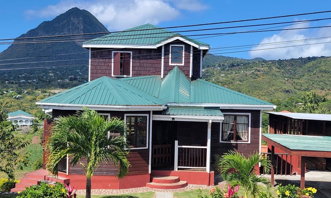Choiseul Apartment | Breathtaking Piton views, alluring sunsets over Caribbean Sea 5 min from beach
