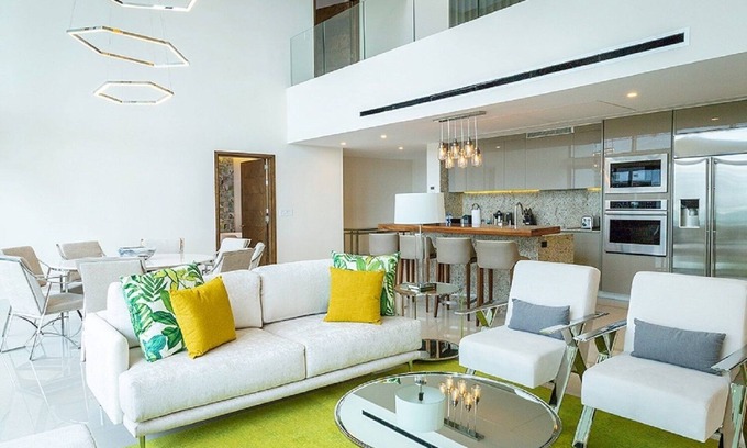 Playa Mujeres Condo | Breathtaking Views, Infinite Luxury: 4BR Loft PH at Garza Blanca Cancun