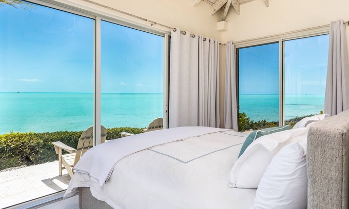 Leeward Settlement Villa | Breezy Villa is a 4 bedroom Villa with Spectacular Water Front Views