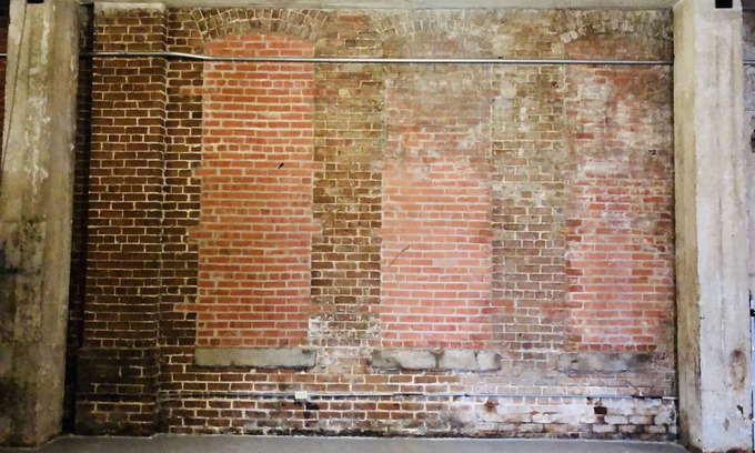 Downtown Houston Apartment | Brick warehouse attic