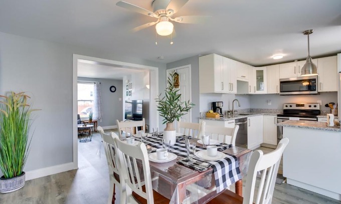 Southend House | Brigantine Home with Outdoor Dining, Near Beaches!