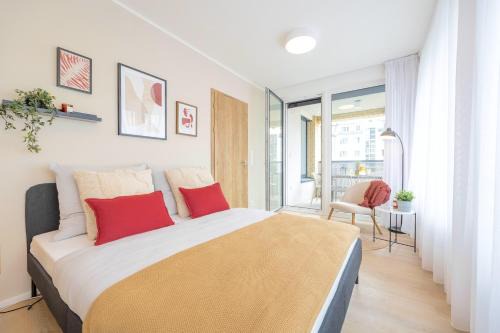 Holesovice Apartment | Bright 2BR - 4th floor, Balcony, Free Parking by Gravity Prague