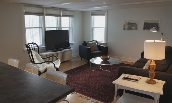 Charlottetown Apartment | Bright, Airy Flat in Downtown Century Home