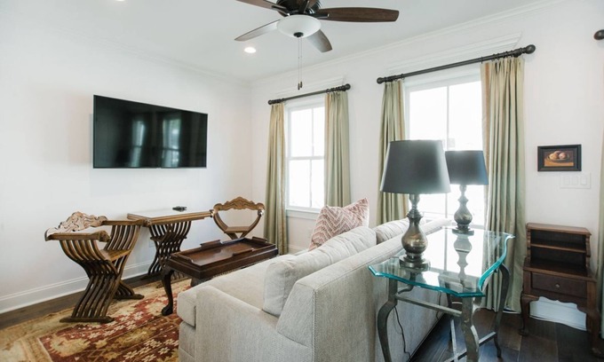 Beach Institute Apartment | Bright and Newly Built Carriage House in Historic District by Lucky Savannah