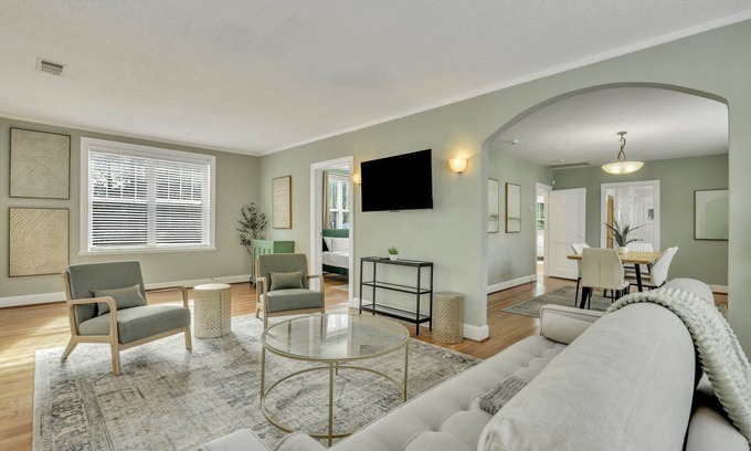 Midtown House | Bright Boho Chic Bungalow In Unbeatable Location by Lucky Savannah