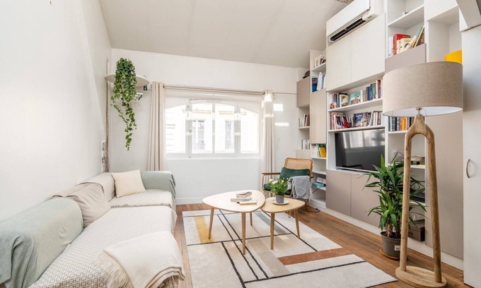 Pigalle Apartment | Bright & Chic Duplex with A/C – Heart of Paris 9th