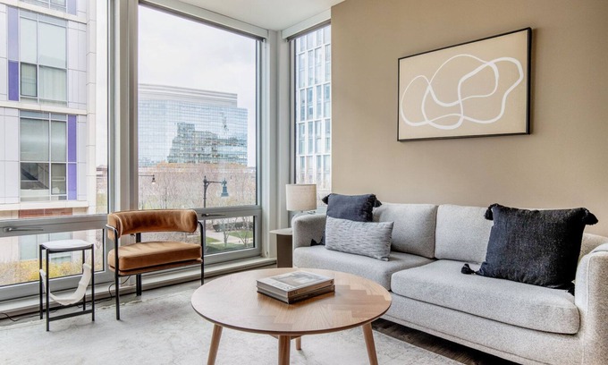 East Cambridge Apartment | Bright East Cambridge 1BR w/Gym & W/D, nr Lechmere T, by Blueground