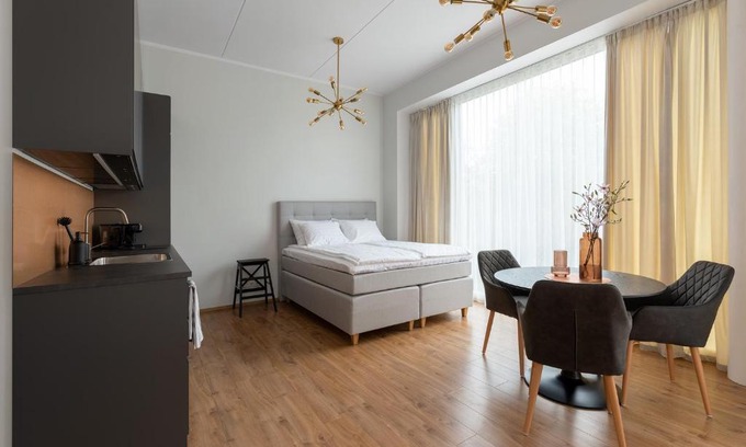 Tartu Apartment | Bronze Colour Studio in Tartu City Centre