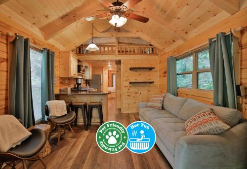 Lookout Valley Neighborhood Association House | Bryce Cabin Lookout Mtn Tiny Home W Swim Spa