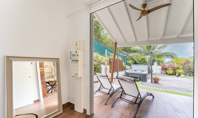 Saint Felix House | Bungalow Le Petit Corossol et Jacuzzi