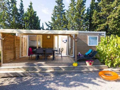 Lezignan-Corbieres Other | Bungalow toilé avec terrasse pour 8 personnes - API-1-52-793