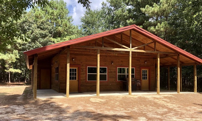 Athens Cabin | Bunk Room 2 / Campbell Cabin. Stay and Play on a Private Campground!