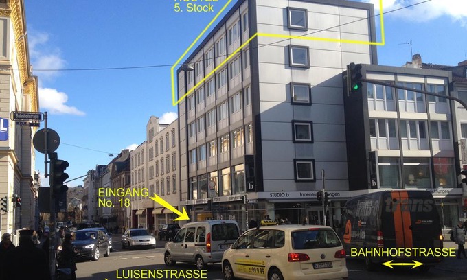Mitte Hotel | Business Hostel Wiesbaden Prime