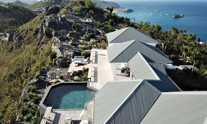Colombier Villa | Byzance in Colombier by Personal Villas - Stunning Villa at the Top of a Cliff
