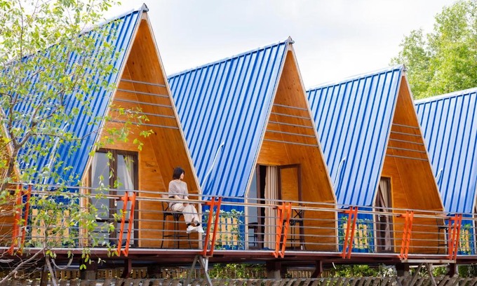 Chau Thanh Cabin | Cồn Phụng Resort Mekong - Nature Escape with Free Boat Shuttle & Fishing